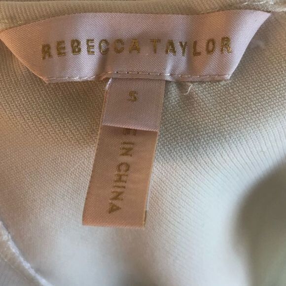 Rebecca Taylor Open back, elastic back, Bra shelve, Hook-eye closure, high- low - Picture 7 of 7